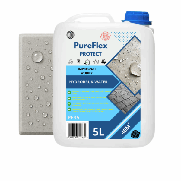 IMPREGNAT DO KOSTKI BRUKOWEJ I BETONU HYDROFOBOWY 5L