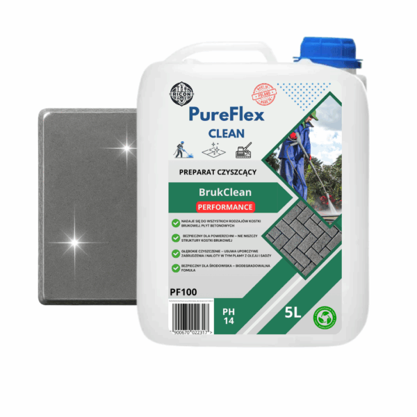 PŁYN DO MYCIA CZYSZCZENIA KOSTKI BRUKOWEJ BETONU